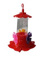 Bebedouro Para Beija Flor Passaros Aves Supenso Premium Vermelho