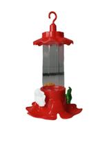 Bebedouro Para Beija Flor Pássaros Aves Suspenso Premium Vermelho