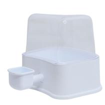 Bebedouro para Cães e Gato Sem Molhar Pelos 2,3 Litros Branco