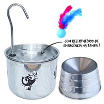 Bebedouro Para Gato Comedouro Ergonômico