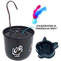 Bebedouro Para Gato Tipo Fonte Preto Bebedouro Para Gato Tipo Fonte Preto