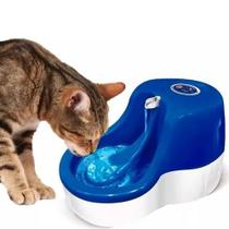 Bebedouro Para Gatos Fonte Agua Corrente Furacao Azul 110v