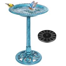 Bebedouro para Pássaros VIVOHOME com Fonte Solar, Tigela de 51 cm para Área Externa Bebedouro para Pássaros VIVOHOME com Fonte Solar, Tigela de 51 cm para Área Externa