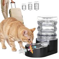 Bebedouro para Pets RIZZARI 5L com Filtro por Gravidade em Aço Inox