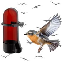 Bebedouro Pássaros Médio Âmbar com Presilha 110ml