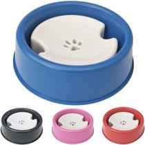 Bebedouro Pelos Longos Cachorros Cães Plástico Não Molha Pelo Seco 800ml 2D Pet