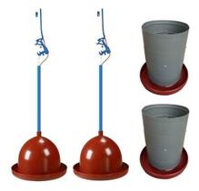 Bebedouro Pendular Aves Opus+ Comedouro 5Kg Er (2 De Cada) Bebedouro Pendular Aves Opus+ Comedouro 5Kg Er (2 De Cada)