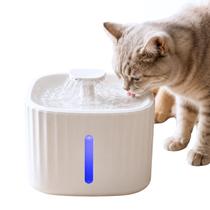 Bebedouro Pet Fonte Água Corrente LED Cães Gatos Bebedouro Pet Fonte Água Corrente LED Cães Gatos