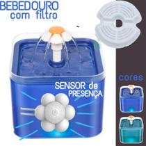 Bebedouro Pet Fonte Filtro Com Sensor 2 Litros Cães Gatos - Komala