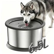 Bebedouro Pet Para Cães Tigela de Água Flutuante 6.5L Sem Derramamento e Respingos Cachorro Gato