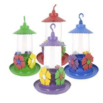 Bebedouro Plástico Beija Flor Com Chapéu Sem Poleiro 290ml Cores Sortidas - primavera