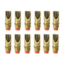 Bebedouro Porco Suíno Mordida Latão Médio Kit com 12