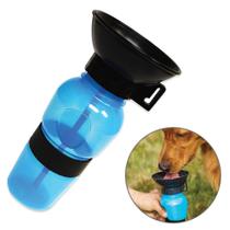 Bebedouro portatil cachorro Plástico com tiras autocolantes.