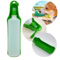 Bebedouro portatil pet garrafa agua 500ml cachorros viagem Bebedouro portatil pet garrafa agua 500ml cachorros viagem