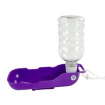 Bebedouro portatil plast pet drink roxo 300ml