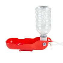 Bebedouro portatil plast pet drink vermelho 300ml