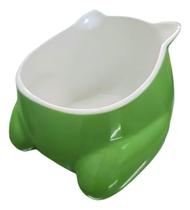 Bebedouro Pote Cerâmica Porcelana Para Gatos Cachorros Água