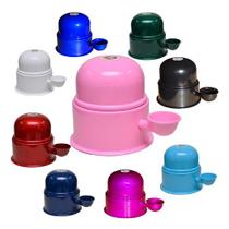 Bebedouro Pote De Agua Vida Mansa Alumínio 1.4L Para Caes De Pelos Longos Pet Shitzu Spitz Lhasa Apso