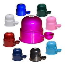 Bebedouro Pote De Agua Vida Mansa Alumínio 1.4L Para Caes De Pelos Longos Pet Shitzu Spitz Lhasa Apso