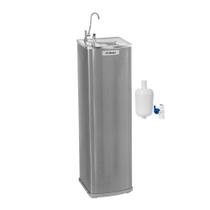 Bebedouro Purificador Coluna Pressão Industrial Inox com Filtro Libell Press Baby