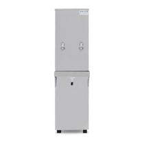 Bebedouro Purificador Industrial Blue Coluna 2 Torneiras Gelada 25L PIC25L220VG-2T Inox 220V