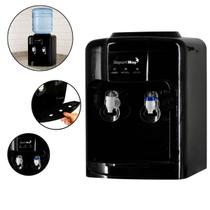 Bebedouro Refrigerado Água Gelada Natural Galão Garrafão Mesa Eletrônico Preto Importway Iwbar