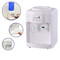 Bebedouro Refrigerado Água Gelada Natural Mesa Galão Garrafão Eletrônico 110V Branco V-Iwbar