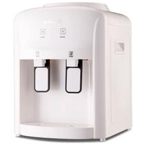 Bebedouro Refrigerado Água Gelada Natural Mesa Galão Garrafão Eletrônico Bivolt Branco Amvox New