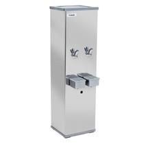 Bebedouro Refrigerado Industrial 25 Litros 2 Torneiras Inox com Filtro Libell