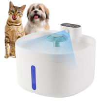 Bebedouro Sem Fio Automático Sensor Fonte De Água 2,6l Gato Cão Bebedouro Sem Fio Automático Sensor Fonte De Água 2,6l Gato Cão
