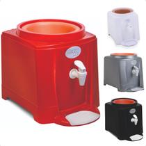 Bebedouro Suporte Galão Água Cuba De Barro Filtro 20l E 10l Acquaplus