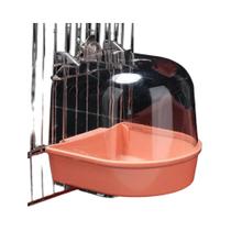 Bebedouro Suspenso Transparente Para Pássaros, Acessórios Para Gaiolas De Periquitos, Papagaios,