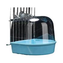 Bebedouro Suspenso Transparente Para Pássaros, Acessórios Para Gaiolas De Periquitos, Papagaios,