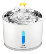 Bebedouro Tipo Fonte Com Filtro Healthy Pet Animus Pr Branco