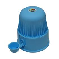 Bebedouro Vida Mansa Polipropileno para Cães e Gatos Azul Bebê 2L