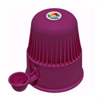 Bebedouro Vida Mansa Polipropileno Pp Violeta - 2 Litros