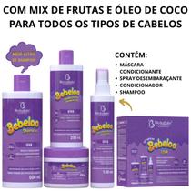 Bebeloo Uva Kit Capilar Solução Completa P/ Cuidar Do Cabelo - Bio instinto