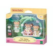 Bebês Cervos Conjunto Balanço Floral Sylvanian Families Epoch Bebês Cervos Conjunto Balanço Floral Sylvanian Families Epoch