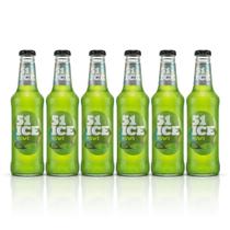 Bebida 51 Ice Kiwi Pack 6 Unidades 275ml Gaseificada Bebida 51 Ice Kiwi Pack 6 Unidades 275ml Gaseificada