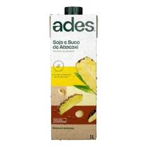 Bebida à Base de Soja Sabor Abacaxi Ades 1l