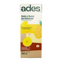 Bebida à Base de Soja Sabor Abacaxi Ades 200ml