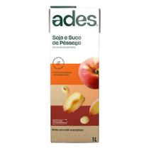 Bebida à Base de Soja Sabor Pêssego Ades 1l Bebida à Base de Soja Sabor Pêssego Ades 1l