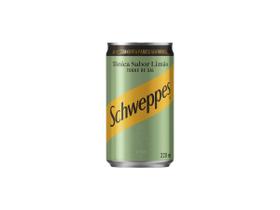 Bebida Água Tônica Lata Limão Schweppes 220ml C/06 - Coca Cola