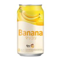 Bebida Alcoólica De Arroz Coreana Makgeolli Banana 350Ml