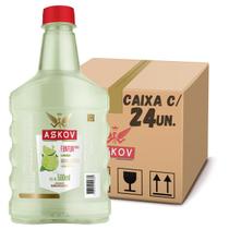 Bebida askov fun fun vodka limão caixa com 24 un de 500ml