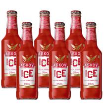 Bebida askov ice frutas vermelhas long neck 6un de 275ml