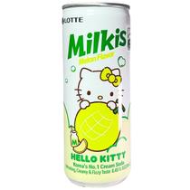 Bebida Coreana Gaseficada Hello Kitty Milks Melon 250Ml
