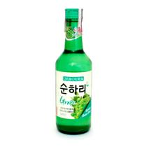 Bebida coreana jinru soju uva 360ml