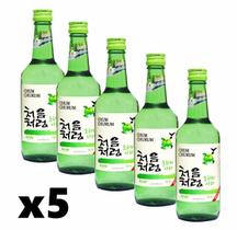 Bebida Coreana Soju Chum Churum 360ml - Maçã Verde (Kit 5) Bebida Coreana Soju Chum Churum 360ml - Maçã Verde (Kit 5)