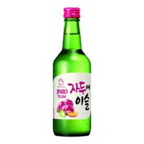 Bebida coreana soju chum churum ameixa 360ml jinro plum